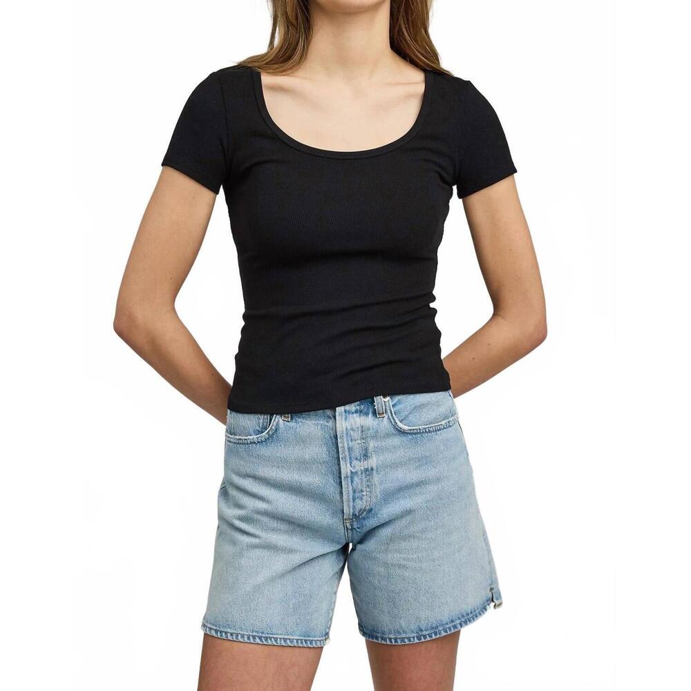 NEW GENTLE FAWN shayleen top in black